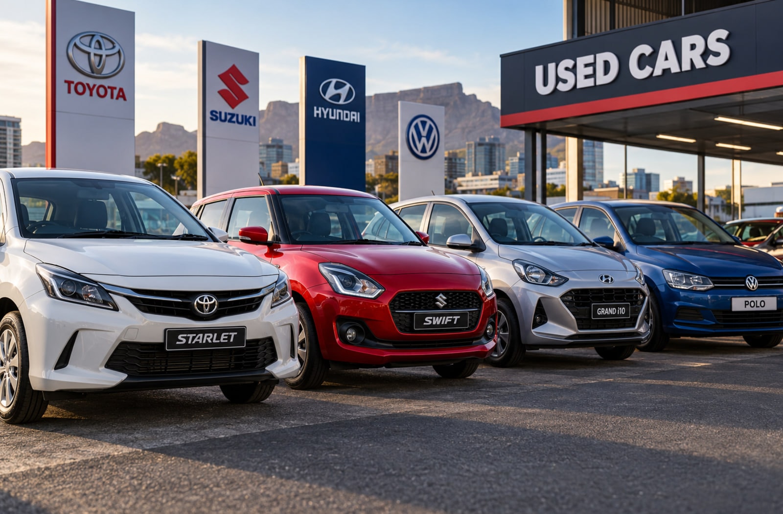 Used Starlet, Swift and Grand i10 Sales Climb as Polo Slips